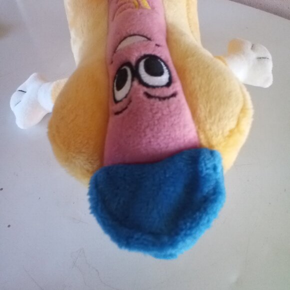 MLB Los Angeles LA Dodgers Hot Dog Plush Toy Mascot Stuffed Animal 2023 12 Inch - Picture 4 of 7